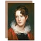 image 1 of Rembrandt Peale Portrait Of Rosalba Peale Fine Art Art Card