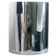 image 1 of 51cm XL Silver Metal Planter by Leaf