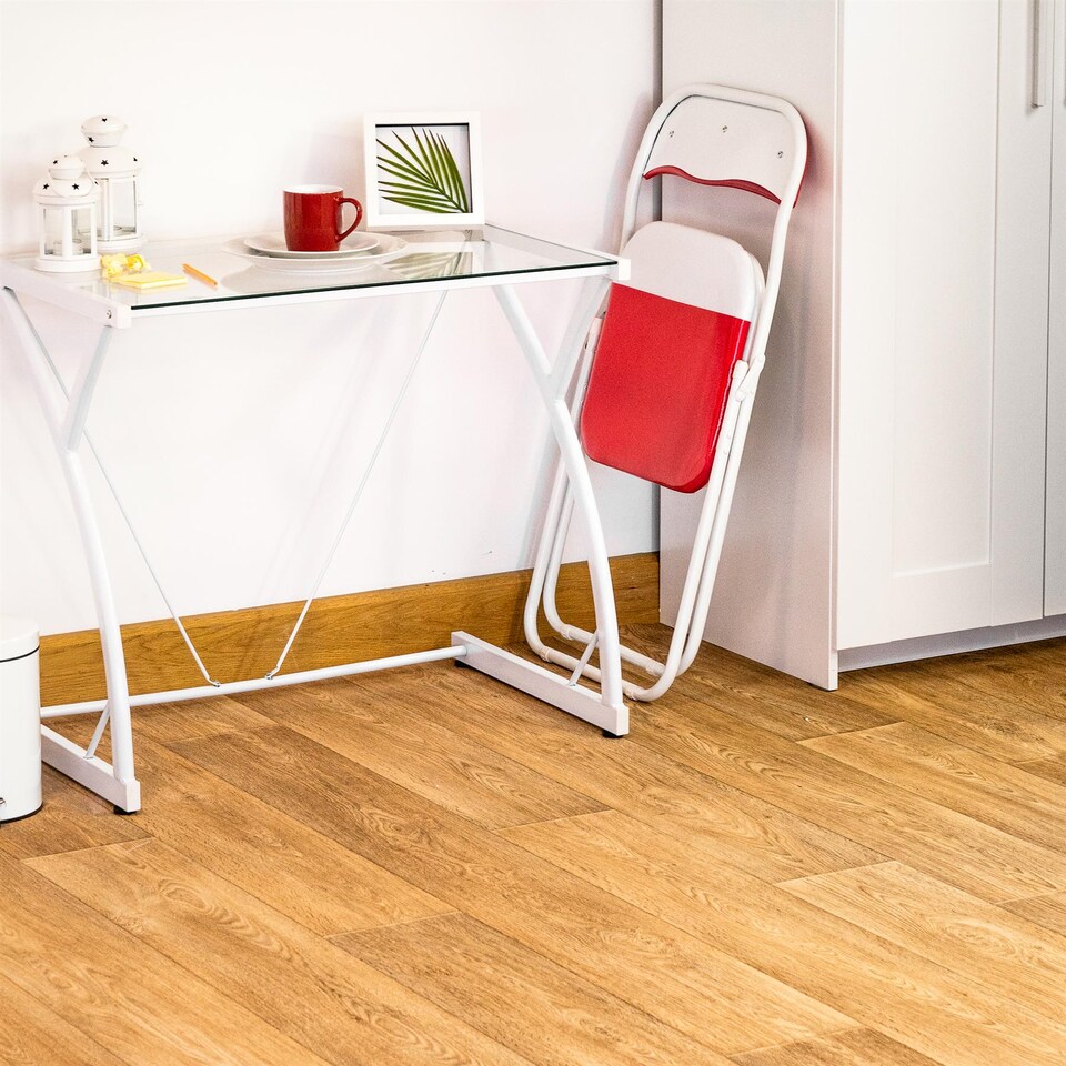 image 1 of Harbour Housewares Coloured Padded Folding Chairs - Red - Pack of 6 | Red | Red