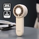 image 2 of GEEPAS Handheld Portable Mini Fans Pack of 2(Pink & Cream)