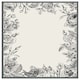 image 4 of Hand drawn roses (Picture Frame) White | S