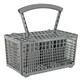 image 4 of SPARES2GO Cutlery Basket Cage Lid & Removable Handle compatible with Bush Dishwasher (235 x 242 x 130mm)