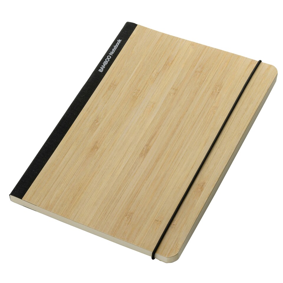 image 1 of XD Collection Scribe Bamboo A5 Notebook - Black - 1.6cm x 20cm x 14cm