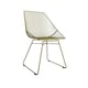 image 2 of Ellis Accent Dining Chair Gold Metal