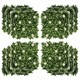 image 1 of Outsunny 12PCS Artificial Boxwood Panel  Faux Rhododendron Greenery Backdrop