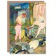 image 1 of Georges de Feure Art Card Corvi Circus Acrobat Performers