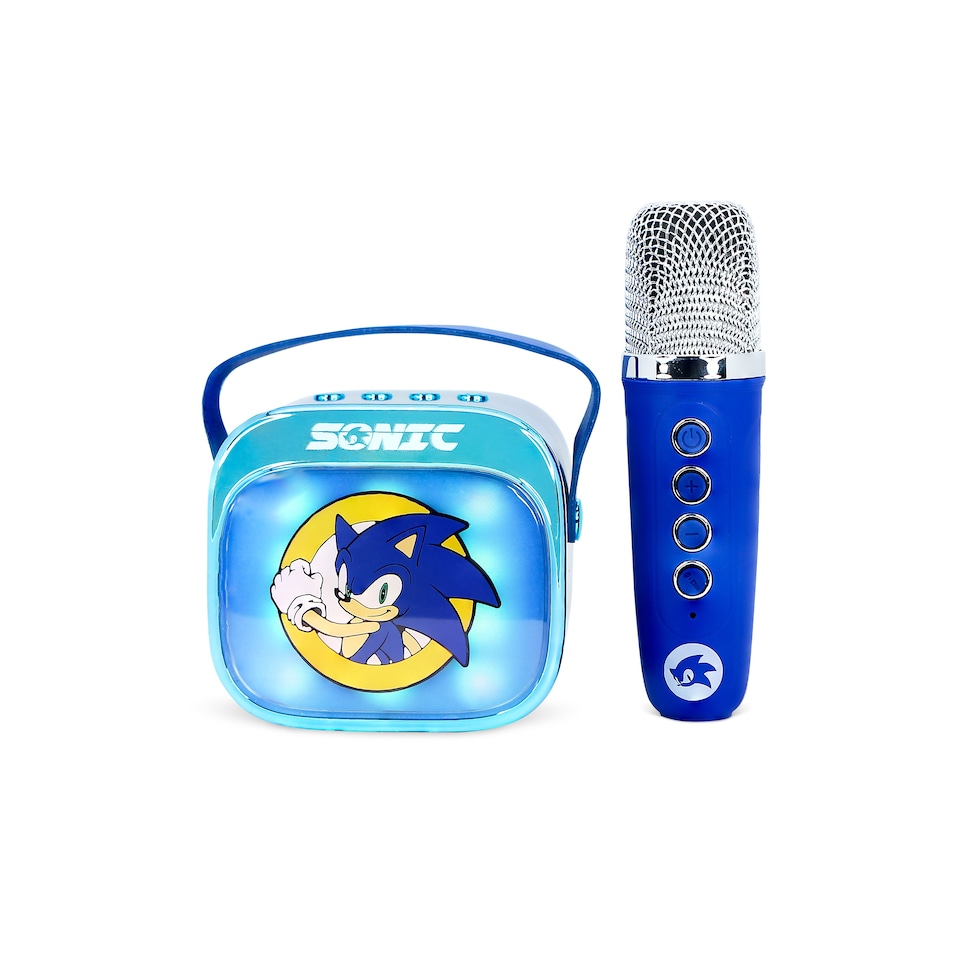 image 1 of OTL Sonic Popsing LED light up wireless Karaoke Speaker with Microphone