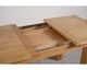image 6 of Hampton 120-160cm Oak Extending Dining Table and 4 Princeton Chairs | Brown | Brown