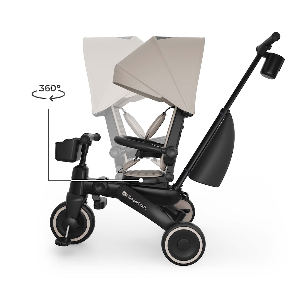 image 1 of Kinderkraft JAZZ 3 Tricycle | Cream | Beige