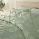 image 2 of Serene Lara Duvet Cover Set Steel/Sage