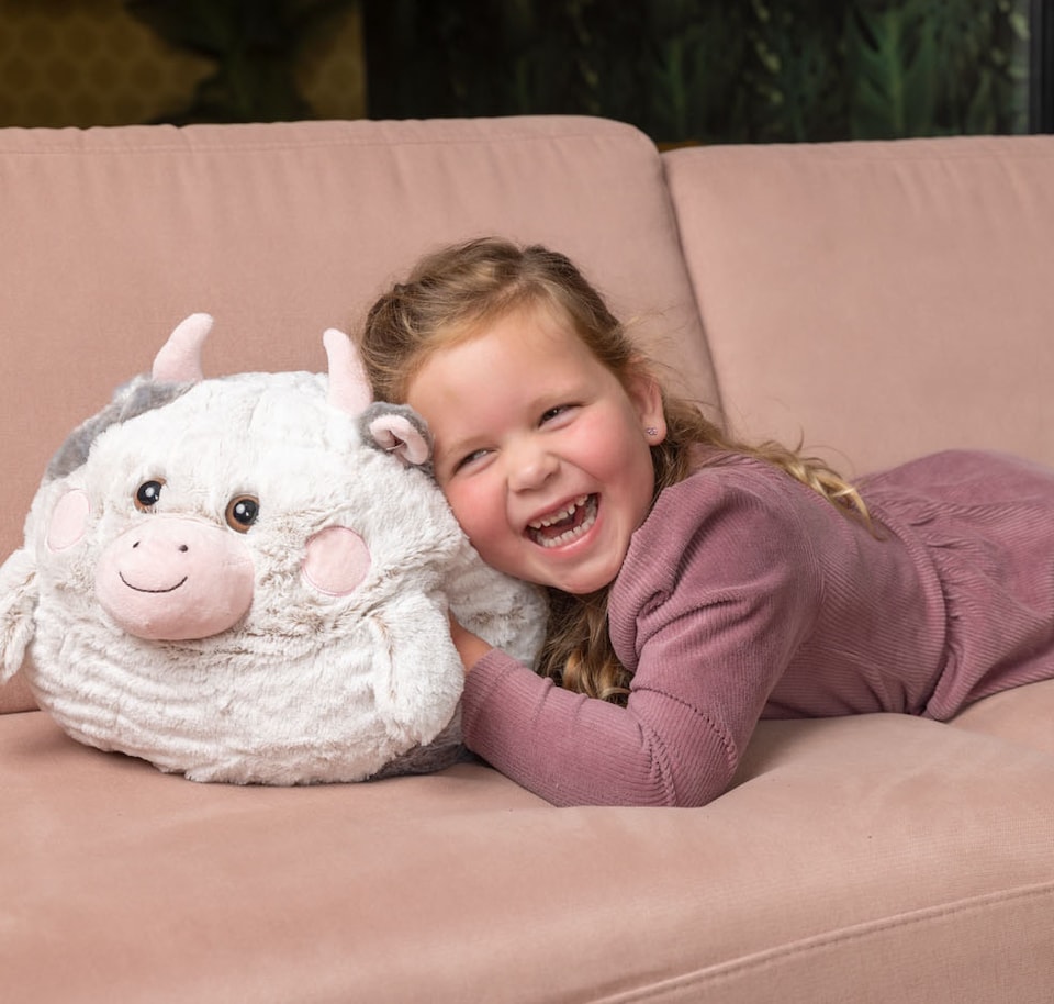 image 1 of Noxxiez Plush Hand Warmer Cushion - Cow