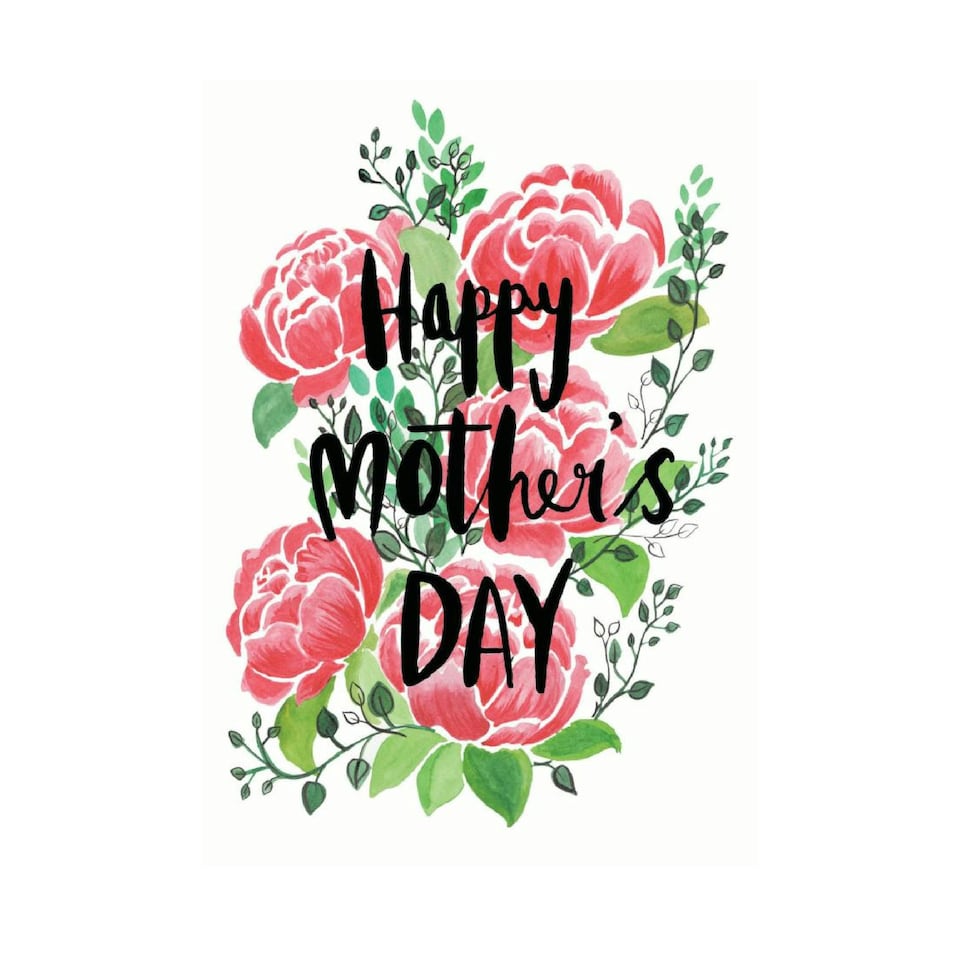 image 1 of Pretty Flower Mother's Day Card For Mum