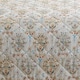 image 2 of D & D Edena Decorative Floral Bedspread Natural