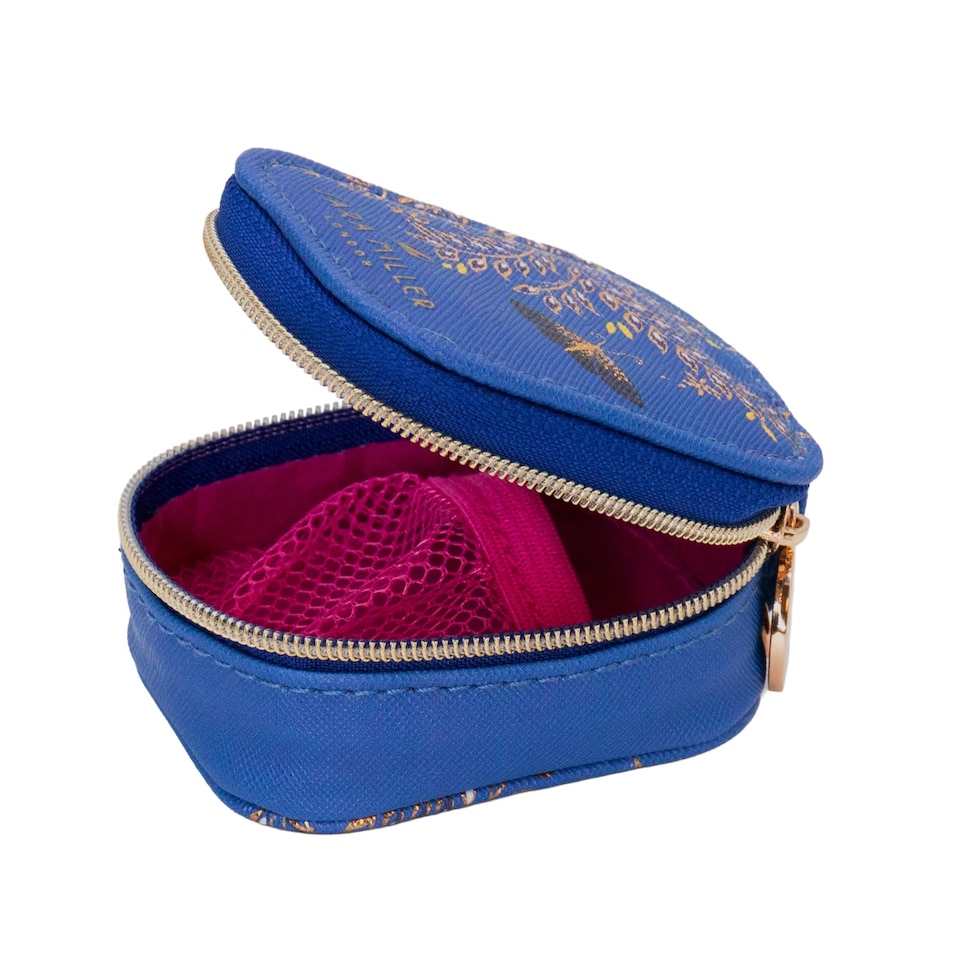 image 1 of Portico Designs Sara Miller Birthday Shaped Compact Mirror & Earphone Case Set
