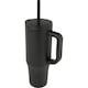 image 6 of Floso Brady Insulated 900ml Mug With Straw | Black | Solid Black | One Size | 1