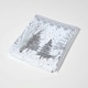 image 5 of Homescapes Silver Forest Christmas Table Cloth - 132 x 274 cm | Silver | 132 x 274 cm