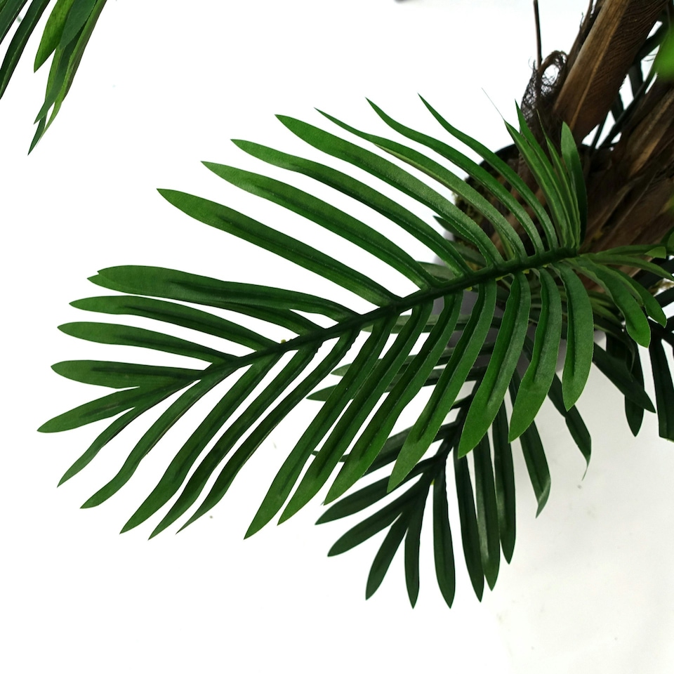 image 1 of Leaf Design 150cm Extra Wide Areca Palm Artificial Tree