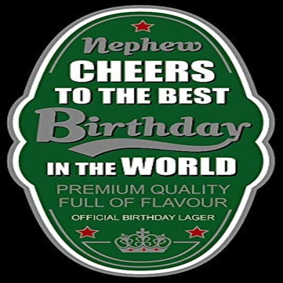 image 1 of Wishing Well Cheers to The Best Nephew Birthday Card