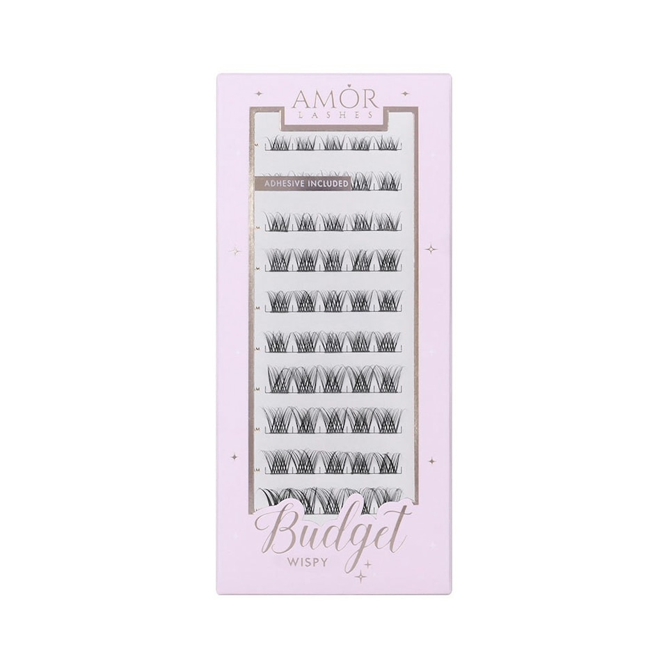 image 1 of House Of Amor - Eyelash Extensions - Budget Box "wispy" With Mini Bond -