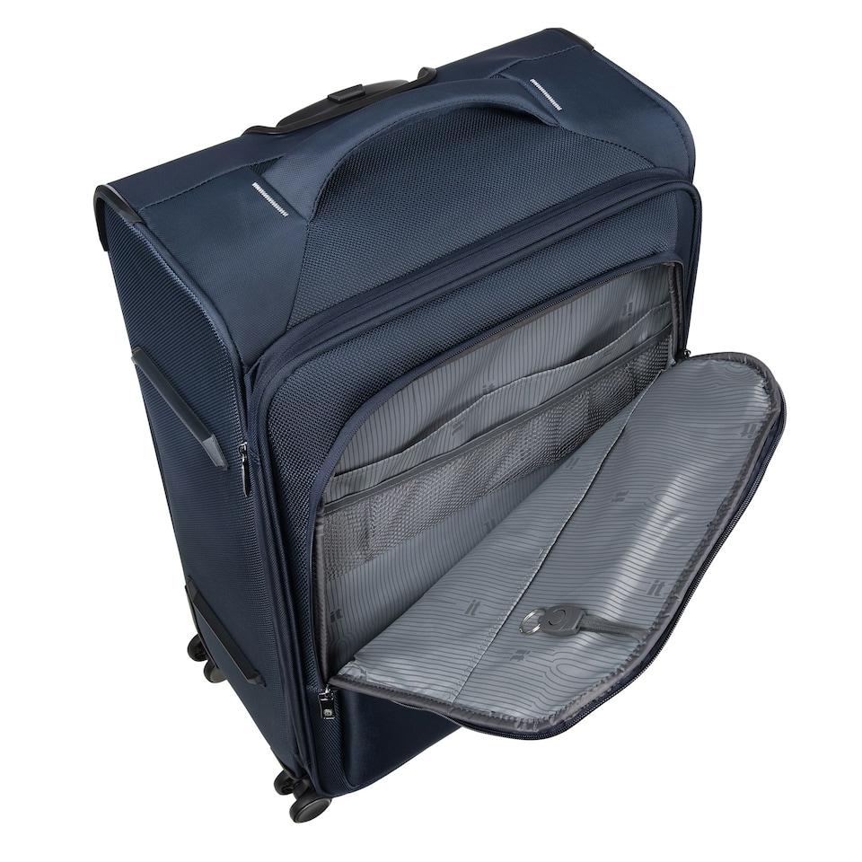 image 1 of IT Luggage Teleported Navy Berry Expandable Large Suitcase with TSA Lock Blue | Large