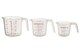 image 1 of Interiors By Premier Precisely Measured Set of Three Clear Plastic Measuring Jugs, Durable Measuring Jugs, Functional Jug | Clear | One Size