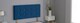 image 1 of Blue Plush Velvet Cube Headboard | Blue | 4FT Small Double 20"inch Headboard