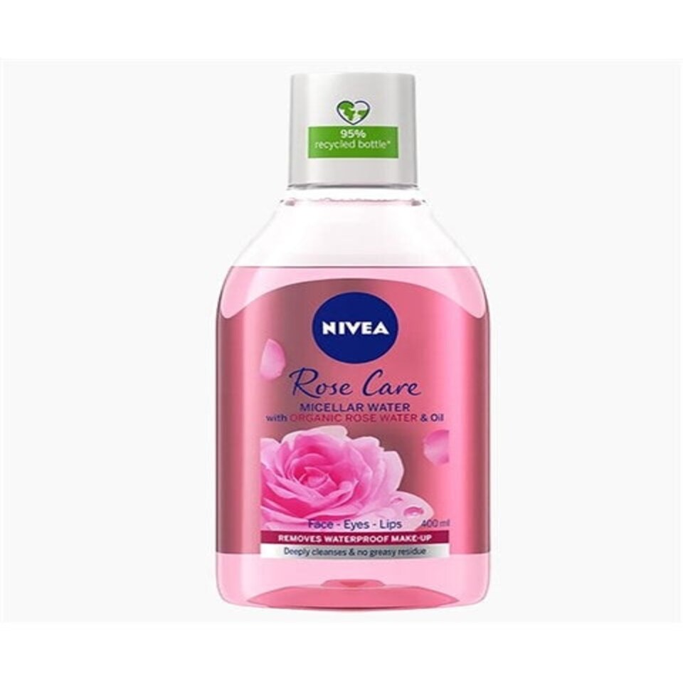 Nivea  Rose Care Micellar Water With Organic Rose Water And Oil 400 ml