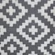 image 4 of Charles Bentley Diamond Pattern Lightweight Waterproof Indoor/Patio Medium Rug