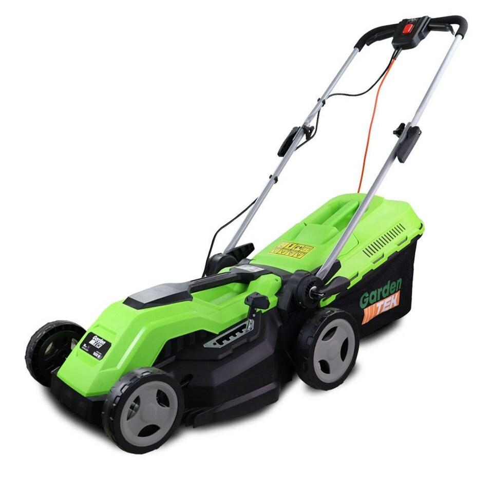 image 1 of GardenTek 38cm Corded Electric Lawn Mower with Rear Roller 1600w/230v | GT38E