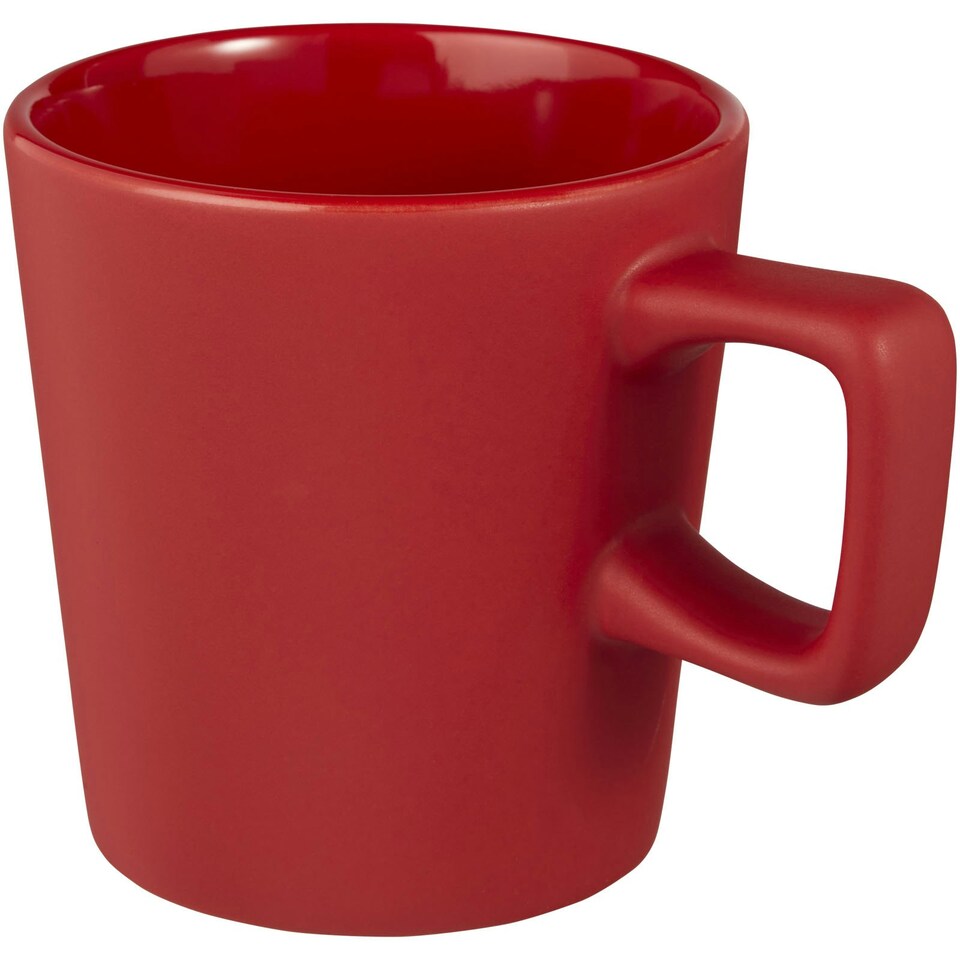 image 1 of Ross Ceramic 280ml Mug - Red - One Size