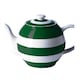 image 1 of Tea Pot: 4 Cup Betty Teapot Cornishware Adder Green