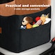 image 5 of Skylos Pet Booster Dog Car Seat Travel Carrier Bed Bag Basket Puppy | Brown | Brown