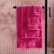 image 8 of OHS 10 x Luxury 100% Cotton 500GSM Bathroom Face Cloth Towel Blue | Denim Blue | Face cloth