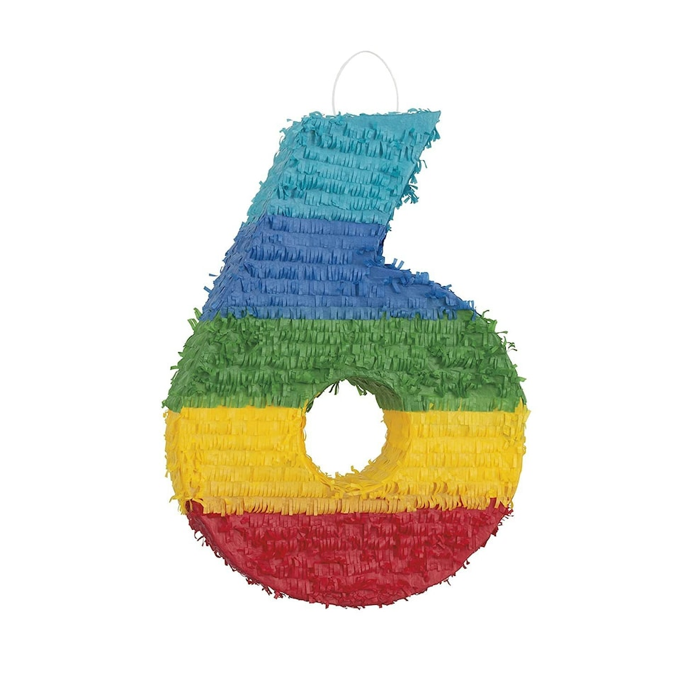 STD NUM 6 PINATA - UNIQUE