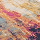 image 4 of KUKOON Bright Multicolour Distressed Abstract Runner Rug 60cm x 240cm Multi
