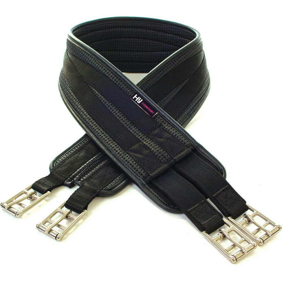 HyCOMFORT Waffle Girth - Black - 54in