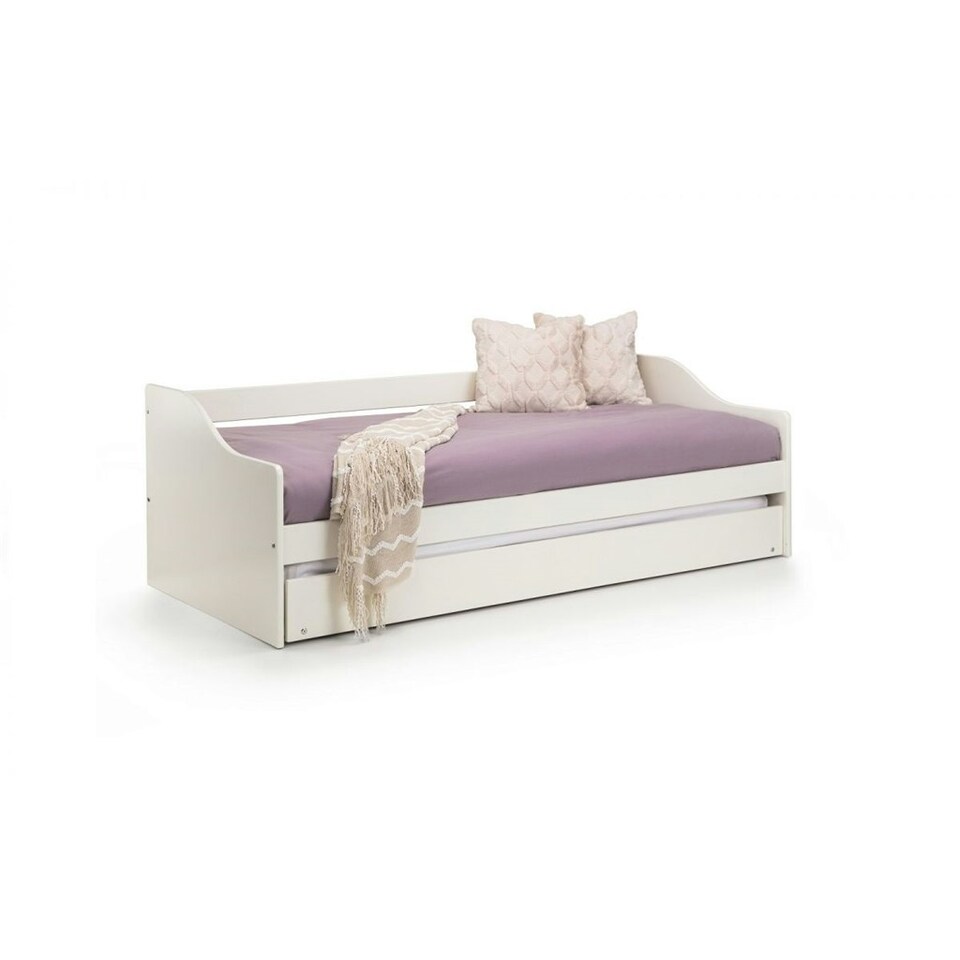 image 1 of Premier Surf White Day Bed Single 3ft (90cm) + Pull Out Bed (Guest Bed)