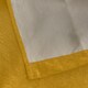 image 5 of Chenille Blackout Pencil Pleat Top Curtains 168cm x 183cm Ochre | Yellow | Ochre | 1