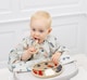 image 2 of Bibado Sporkit Multi-Stage Baby Weaning Spork & Dipper - Fawn, 2 Pack