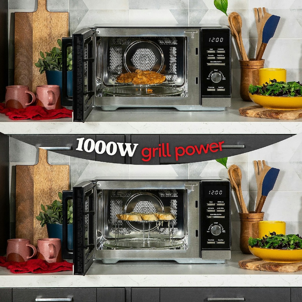 image 1 of Russell Hobbs Digital Combination Microwave 25L 900W Black RHM2501B