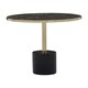 image 1 of Interiors by Premier Oria Warm Metallic End Table Black