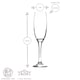 image 4 of LAV 12pc Venue Stemware Set - Clear | Clear | Clear | 12