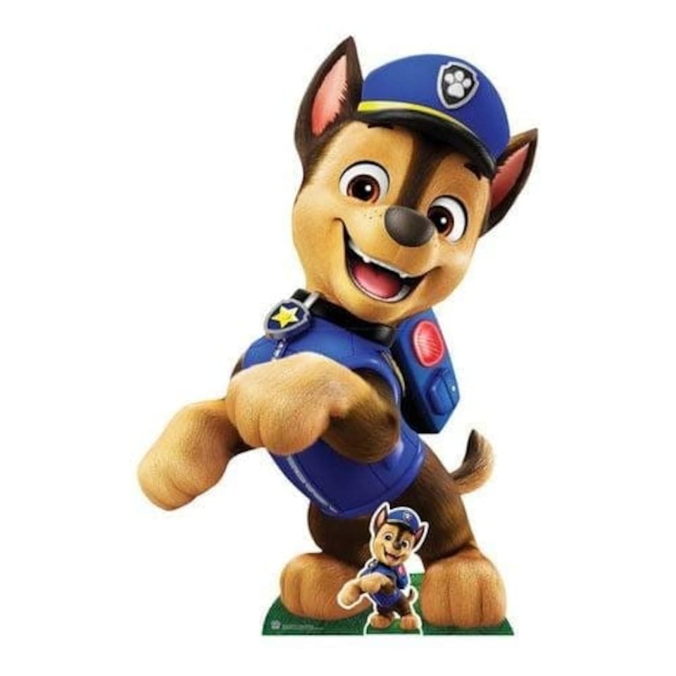 image 1 of Chase Paw Patrol Police Puppy Lifesize Cardboard Cutout 133cm