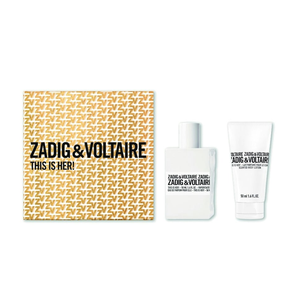 Zadig & Voltaire This Is Her 50ml Eau de Parfum Gift Set