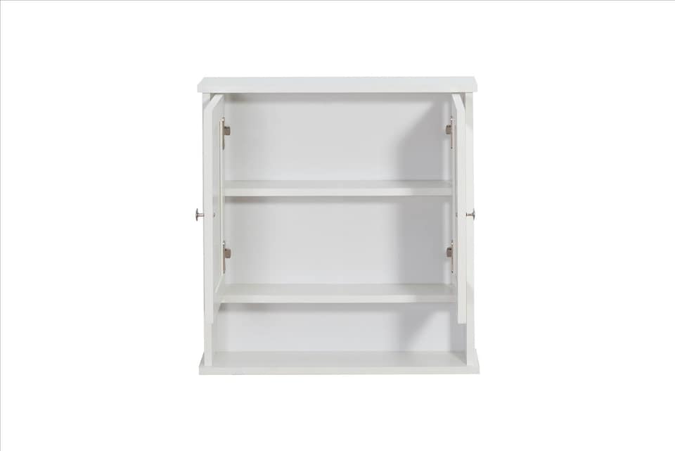 image 1 of Mirrored Bathroom Cabinet White