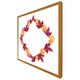 image 5 of Diamond autumn reath (Picture Frame) White | L