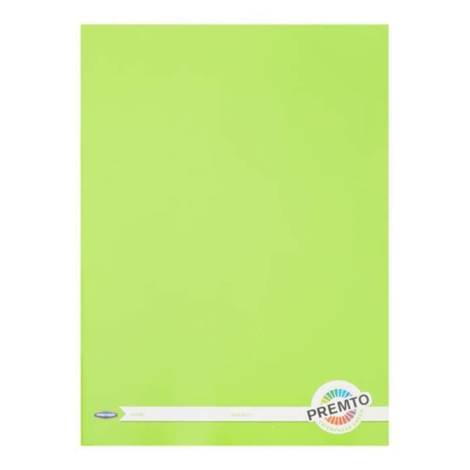 image 1 of A4 120 Pages Caterpillar Green Manuscript Book by Premto