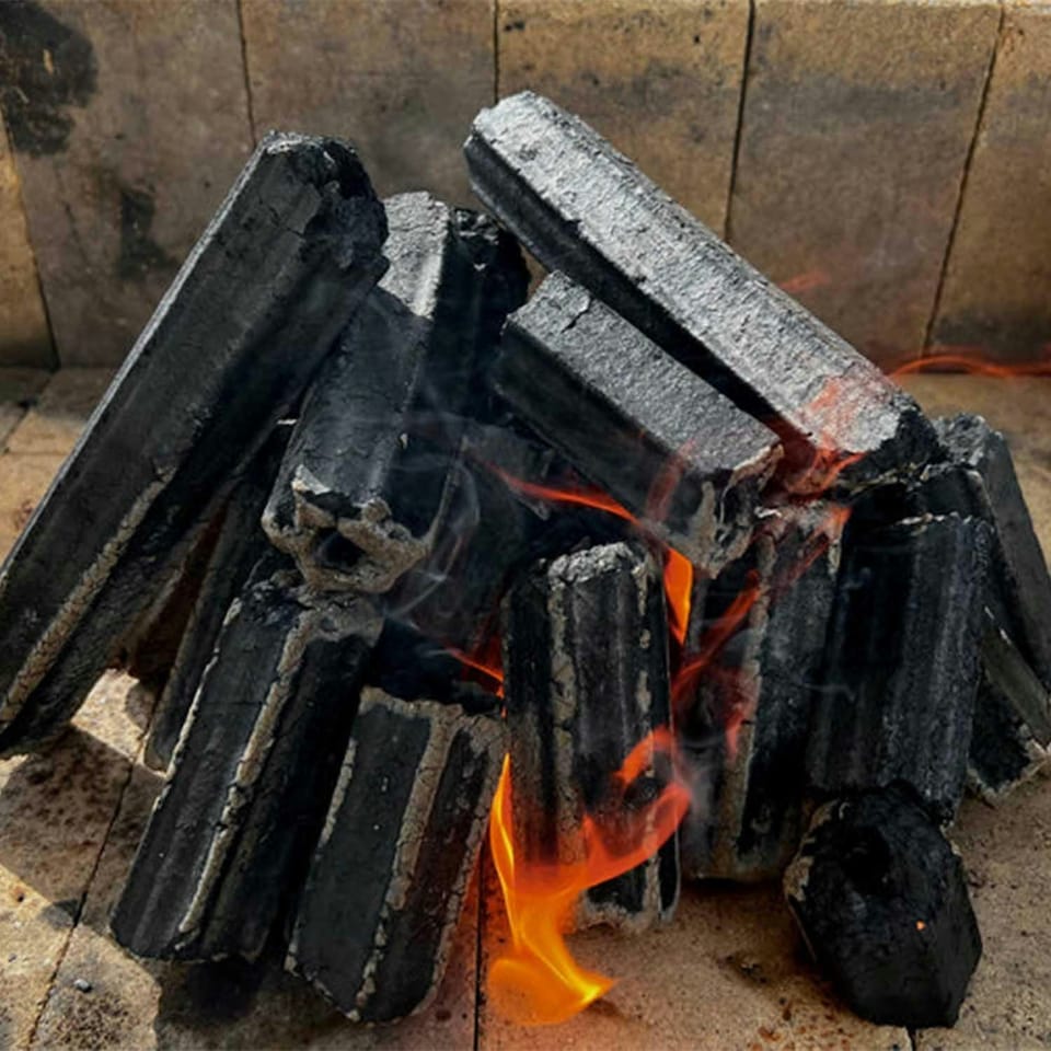 image 1 of Sumi Bincho Carbonised BBQ Grill Charcoal - 1 x 10kg Box