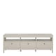 image 2 of Madrid TV Unit 3 Drawers in Cashmere Cream