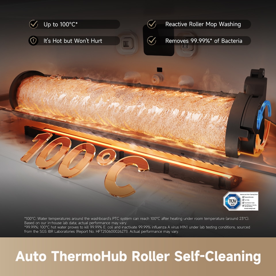 image 1 of Dreame Aqua 10 Ultra Roller Complete Smart Robot Vacuum